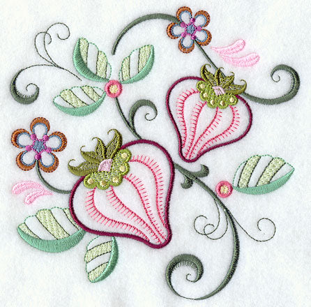 Vintage Jacobean Strawberries