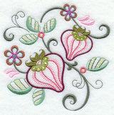 Vintage Jacobean Strawberries