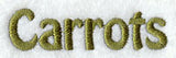 Carrots Text