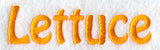 Lettuce Text