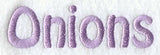 Onions Text