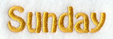 Sunday Text
