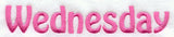 Wednesday Text