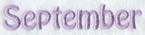 September Text