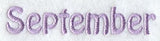 September Text