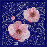 Magnolia Sashiko Square