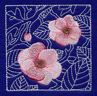 Magnolia Sashiko Square