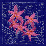 Japanese Lantern Sashiko Square