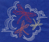 Sashiko Style Dragonflies