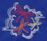 Sashiko Style Dragonflies