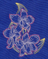 Sashiko Style Orchids