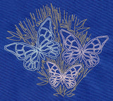 Sashiko Style Butterflies