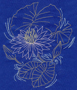 Sashiko Style Lotus