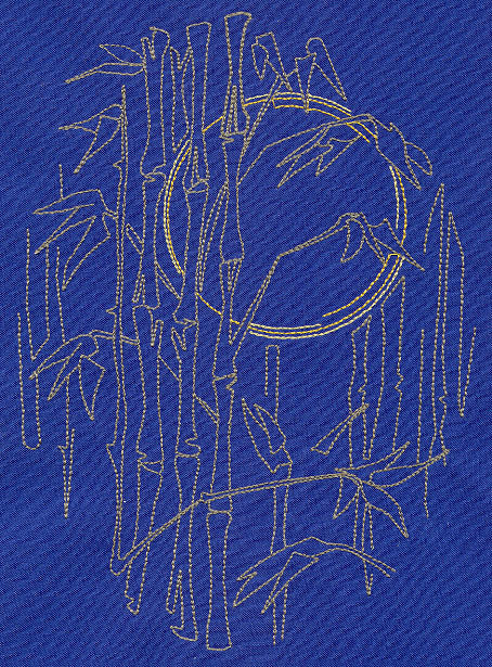 Sashiko Style Bamboo