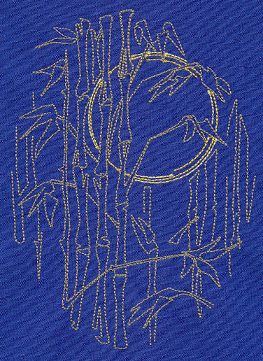 Sashiko Style Bamboo