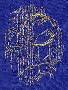 Sashiko Style Bamboo