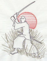 Sashiko Style Samurai
