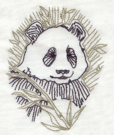 Sashiko Style Panda