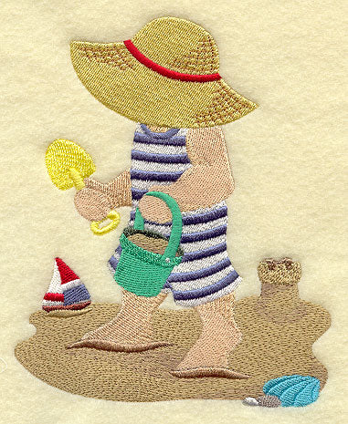 Fisherman Fred at the Beach