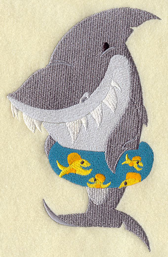 Floating Shark