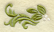 Damask Mistletoe Border