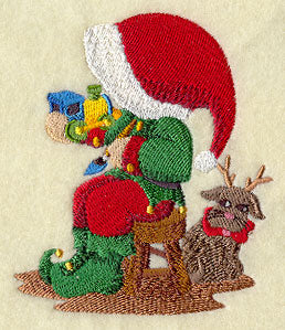 Santa's Workshop Fisherman Fred