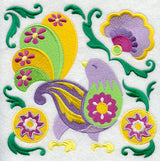 Stylin' Suzani Bird Square 1