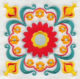 Stylin' Suzani Floral Square 1