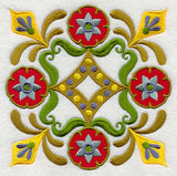 Stylin' Suzani Floral Square 2