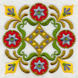 Stylin' Suzani Floral Square 2