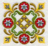 Stylin' Suzani Floral Square 2