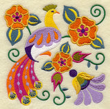 Stylin' Suzani Bird Square 2