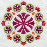 Stylin' Suzani Floral Circle 1