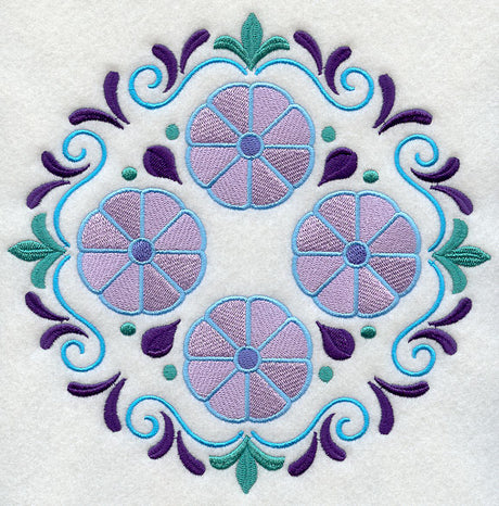 Stylin' Suzani Floral Circle 2