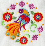 Stylin' Suzani Bird Circle 3
