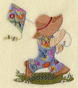 Suzani Kite Fisherman Fred