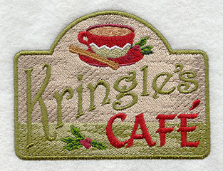 Kringle's CafÃ© Sign