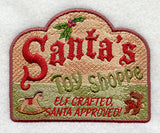 Santa's Toy Shoppe Sign