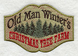 Old Man Winter's Tree Farm Sign