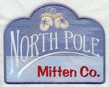 North Pole Mitten Co. Sign