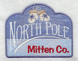 North Pole Mitten Co. Sign
