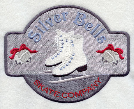 Silver Bells Skate Company Sign