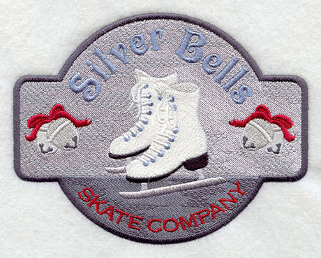 Silver Bells Skate Company Sign