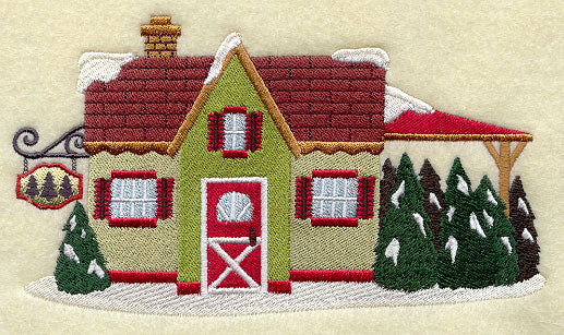 Christmas Village Tree Farm