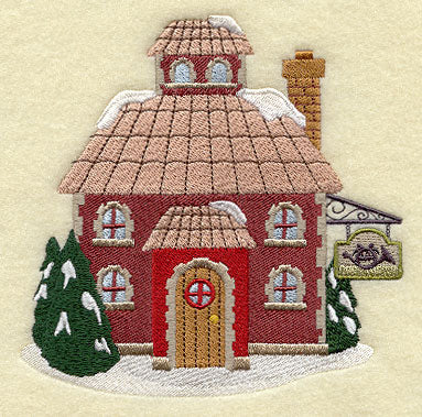 Christmas Village Merry Music Store