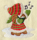 Christmas Caroling Sunbonnet Sue