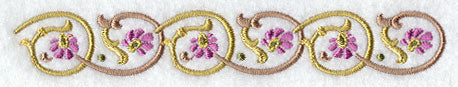 Floral Fantasy Border