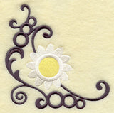 Daisy and Wrought Iron Corner