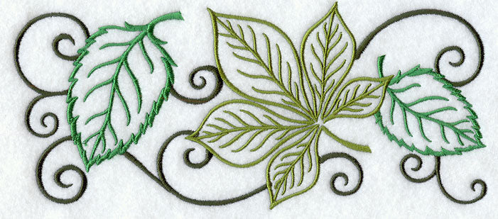 Lilting Leaves Border