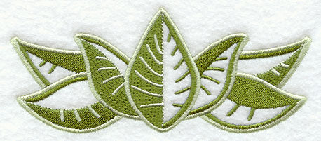 Languid Leaves Border